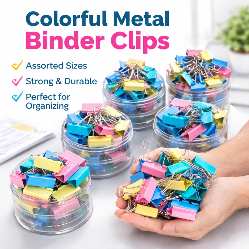 Juego de 40 clips metálicos la - Supply Of Office Stationery reseña y precio