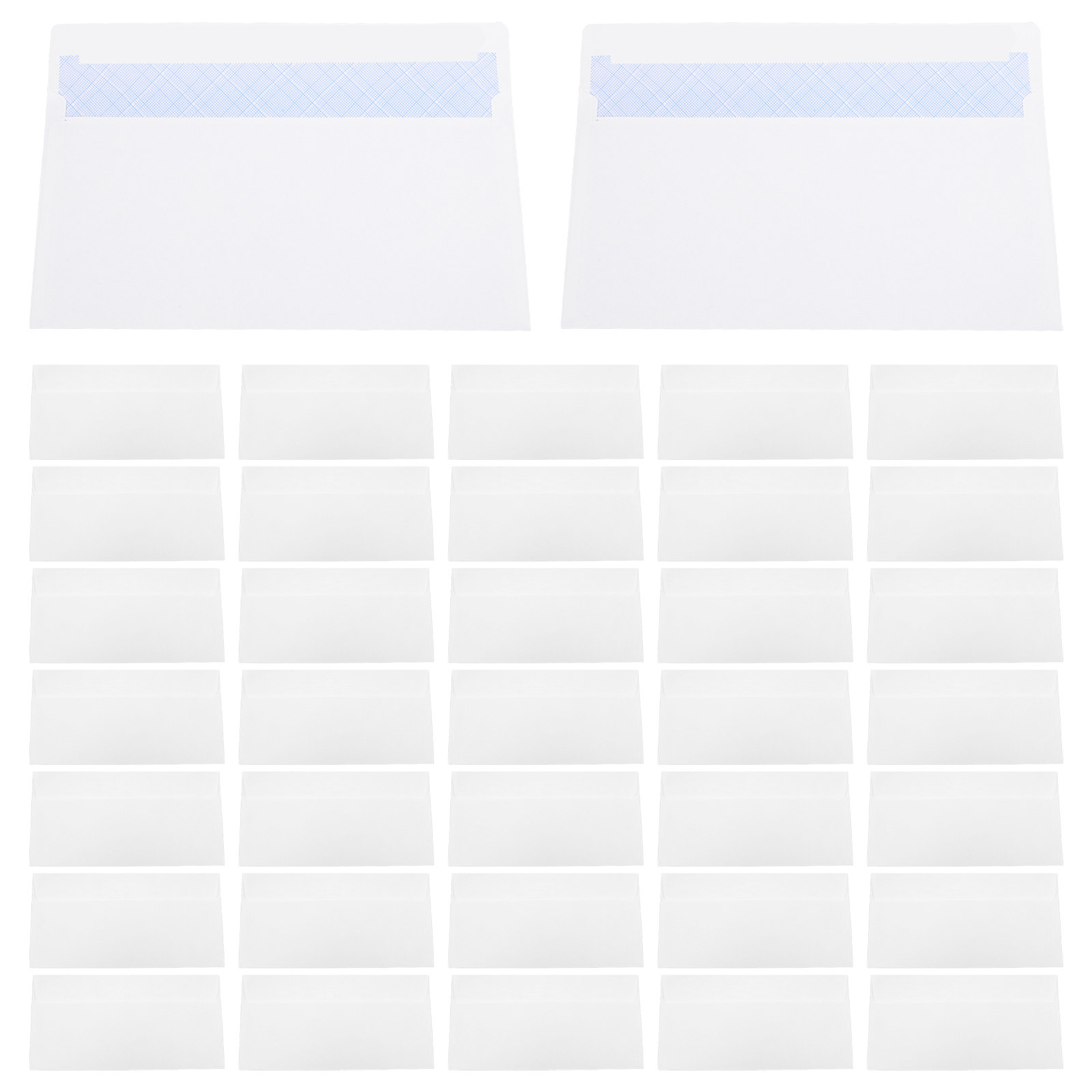 50 Sobres Blancos con Cierre A - Letter Envelope Kraft reseña y precio