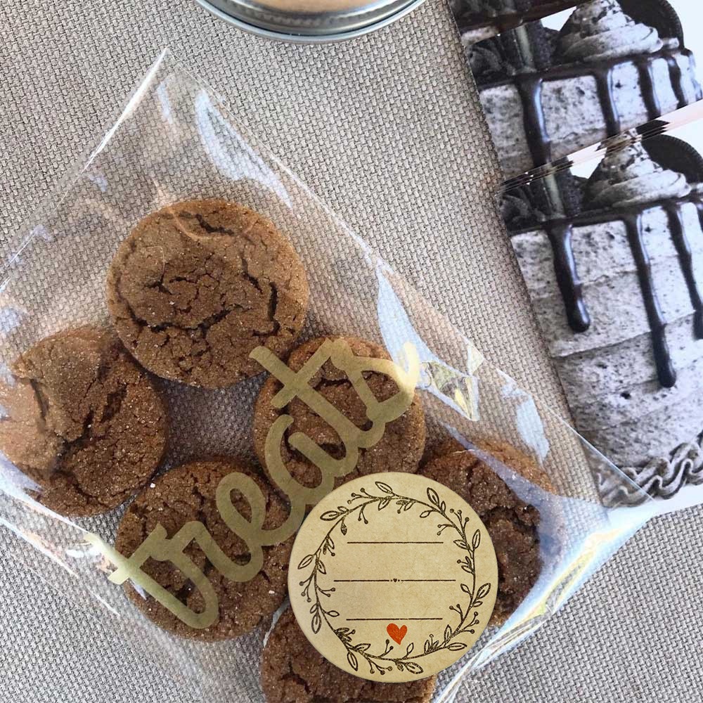 500 uds/rollo de pegatinas de  - Letter Envelope Kraft reseña y precio